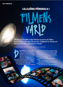 Lillsjöns förskola i filmens värld